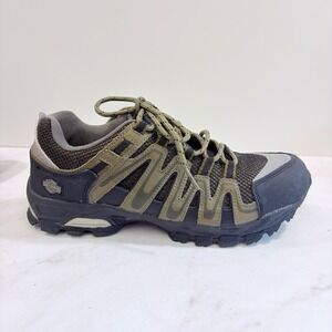 Harley-Davidson Gorpcore Utility Hiking Shoes Trail Sneakers  Men Olive Black